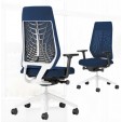 krzesło biurowe obrotowe kółka siatka zagłówek system Flextech JOYCE IS3 INTERSTUHL