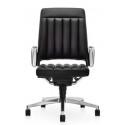 krzesło biurowe 10 lat gwarancji obrotowe skóra Vintage is5 Interstuhl