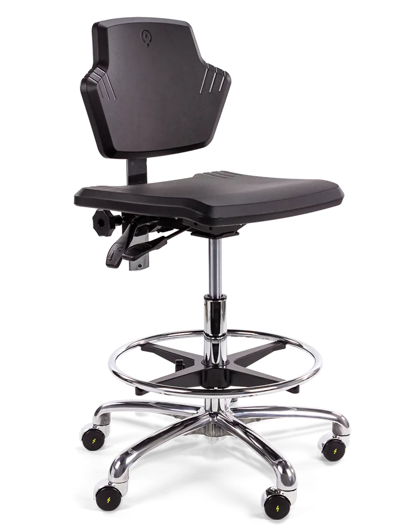 ESD cleanroom krzesło do pomieszczeń czystych Score Spirit 1501 ESD wysokie