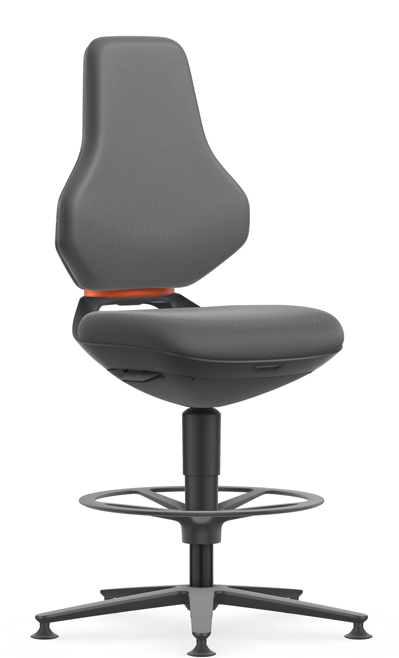 krzesło przemysłowe 10 lat gwarancji Texon 3 Bimos stopki podnóżek