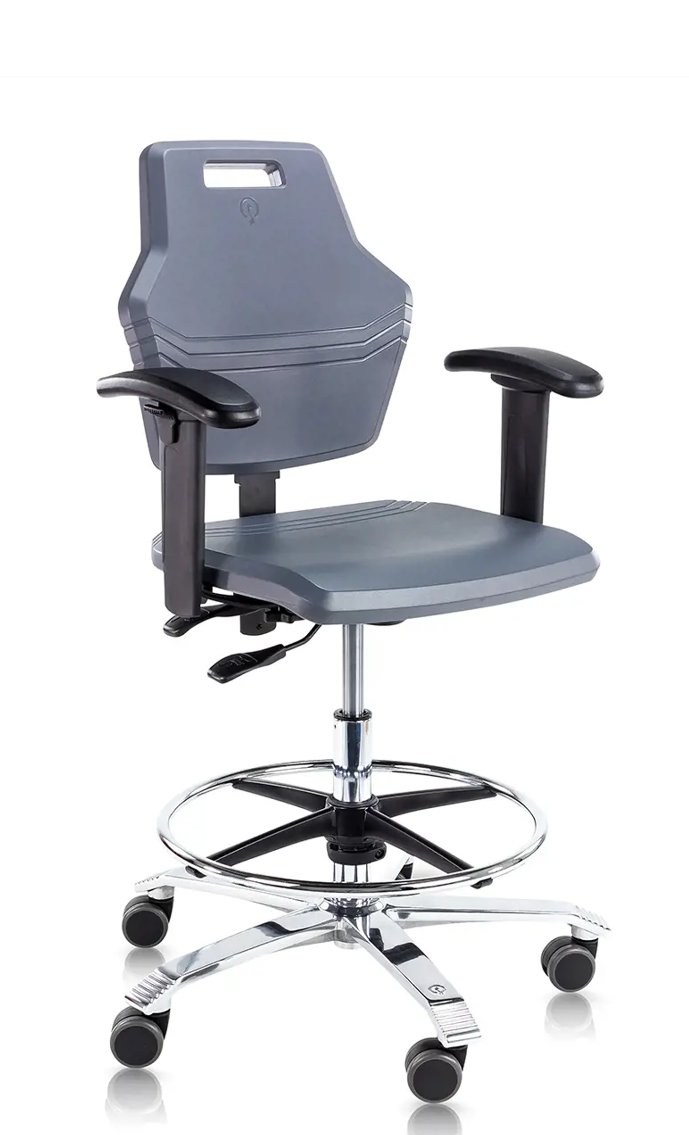 krzesło przemysłowe warsztatowe wysokie Score Pro 4402 Line