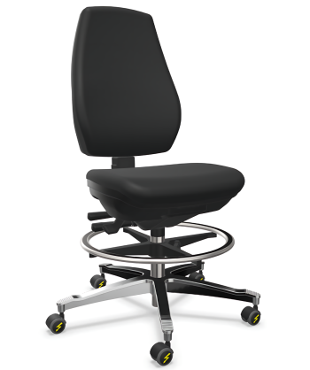 Krzesło do pomieszczeń ESD wysokie Tec classic