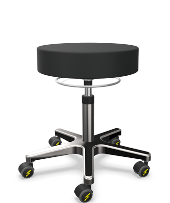 Taboret do pomieszczeń ESD Tec basic