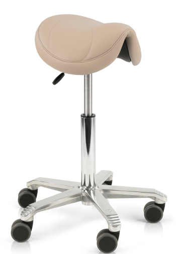 TABORET SIODŁO HOKER PODPORA DO PRACY STOJĄCEJ Laboratorium AMAZON JUMPER SCORE