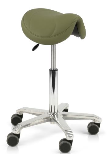 TABORET SIODŁO HOKER PODPORA DO PRACY STOJĄCEJ Laboratorium AMAZON JUMPER SCORE