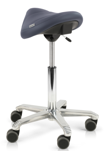 TABORET SIODŁO HOKER PODPORA DO PRACY STOJĄCEJ Laboratorium AMAZON JUMPER SCORE