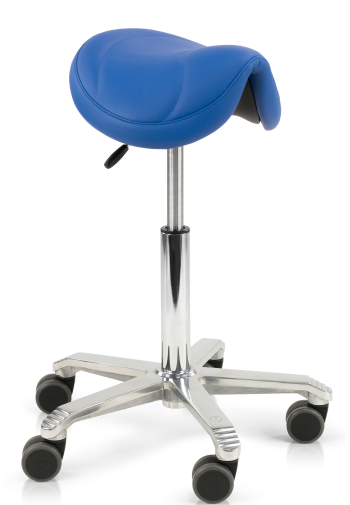 TABORET SIODŁO HOKER PODPORA DO PRACY STOJĄCEJ Laboratorium AMAZON JUMPER SCORE