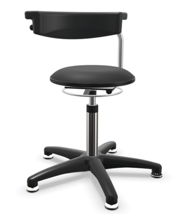 Taboret laboratoryjny Tec basic