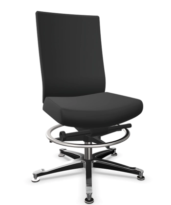 Krzesło wysokie do pomieszczeń ESD Tec adjust
