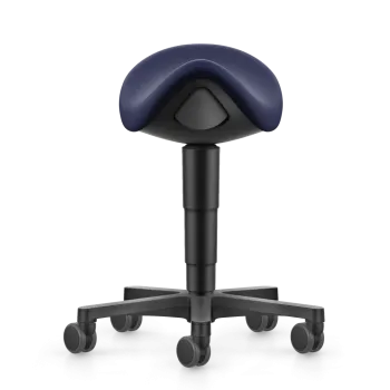 Taboret siodłowy do pracy stojącej Saddle Stool Bimos