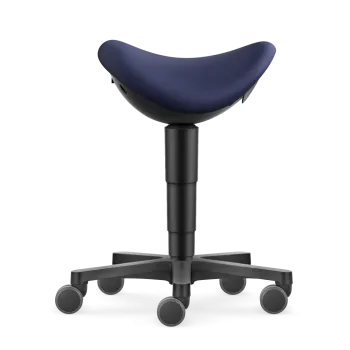 Taboret siodłowy do pracy stojącej Saddle Stool Bimos