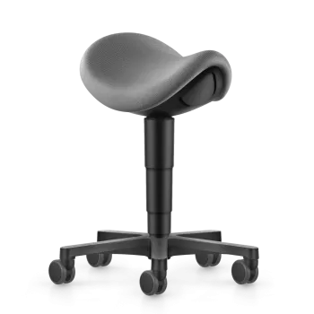 Taboret siodłowy do pracy stojącej Saddle Stool Bimos