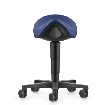 Taboret siodłowy do pracy stojącej Saddle Stool Bimos