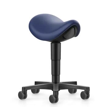 Taboret siodłowy do pracy stojącej Saddle Stool Bimos