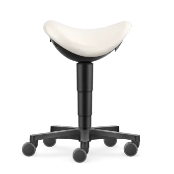 Taboret siodłowy do pracy stojącej Saddle Stool Bimos