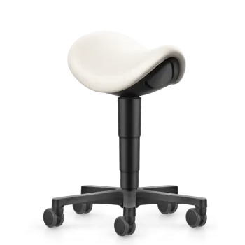 Taboret siodłowy do pracy stojącej Saddle Stool Bimos