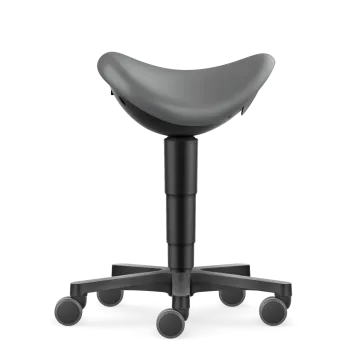 Taboret siodłowy do pracy stojącej Saddle Stool Bimos