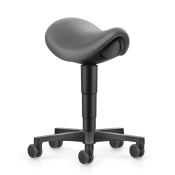 Taboret siodłowy do pracy stojącej Saddle Stool Bimos