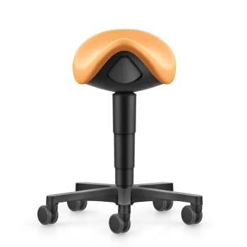 Taboret siodłowy do pracy stojącej Saddle Stool Bimos