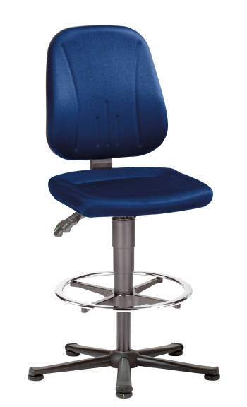 ESD krzesło 10 lat gwarancji wysokie Unitec 3 bimos podnóżek
