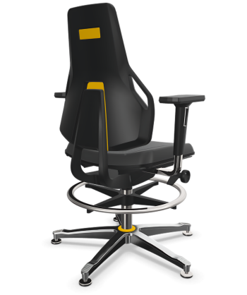 Krzesło do pomieszczeń ESD wysokie Tec identity