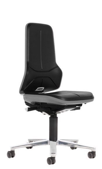 krzesło laboratoryjne 10 lat gwarancji Neon 2 bimos kółka