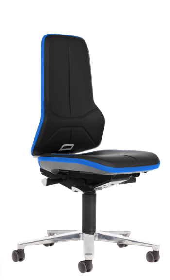 krzesło laboratoryjne 10 lat gwarancji Neon 2 bimos kółka