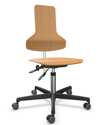 Krzesło przemysłowe, warsztatowe Tec profile XW