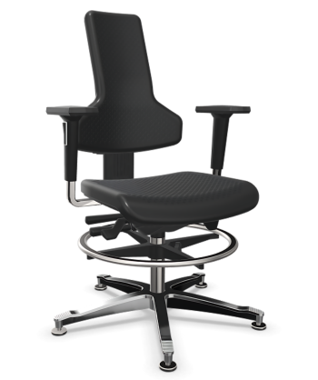 Krzesło wyoskie do pomieszczeń ESD Tec profile