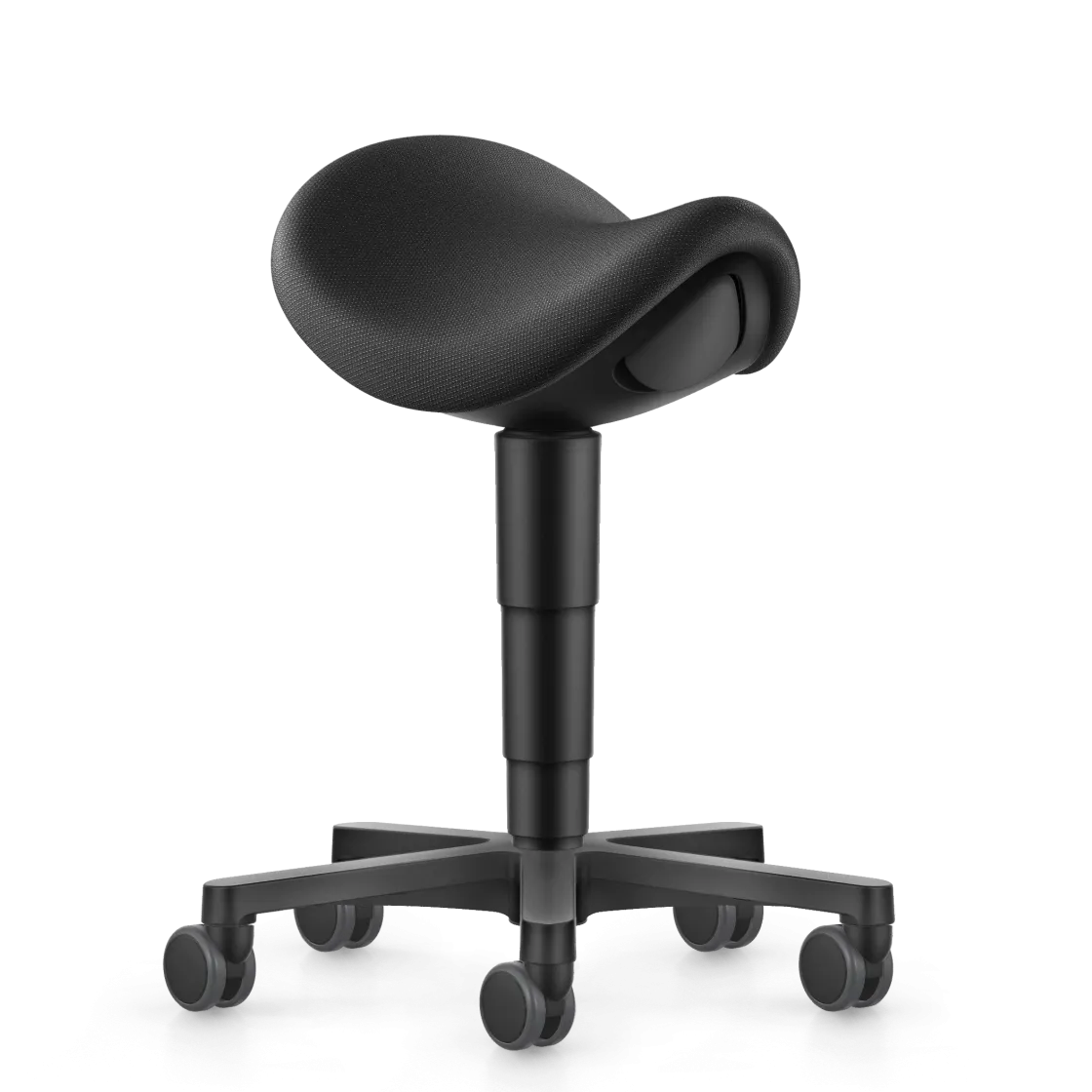 Taboret siodłowy do pracy stojącej Saddle Stool Bimos
