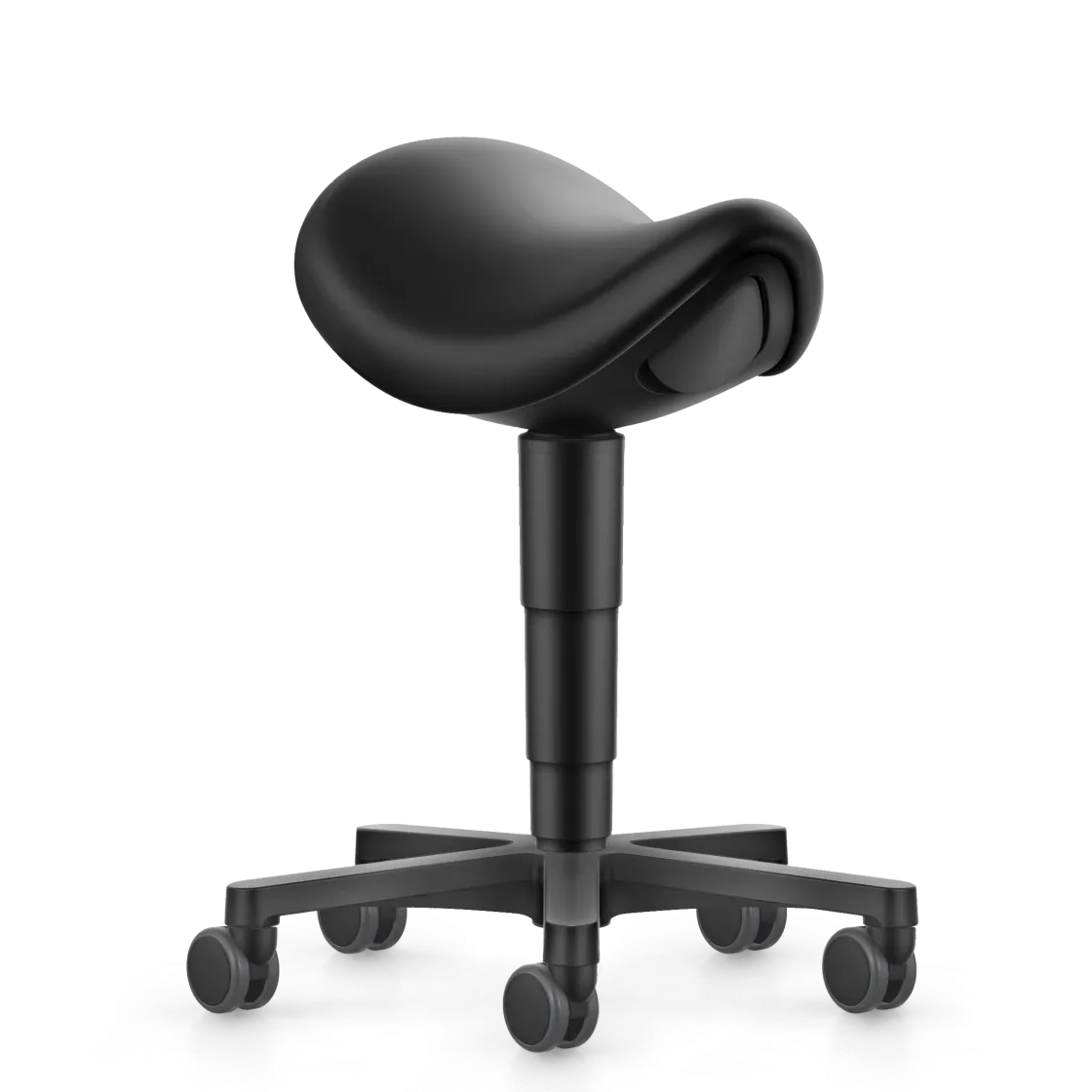 Taboret siodłowy do pracy stojącej Saddle Stool Bimos