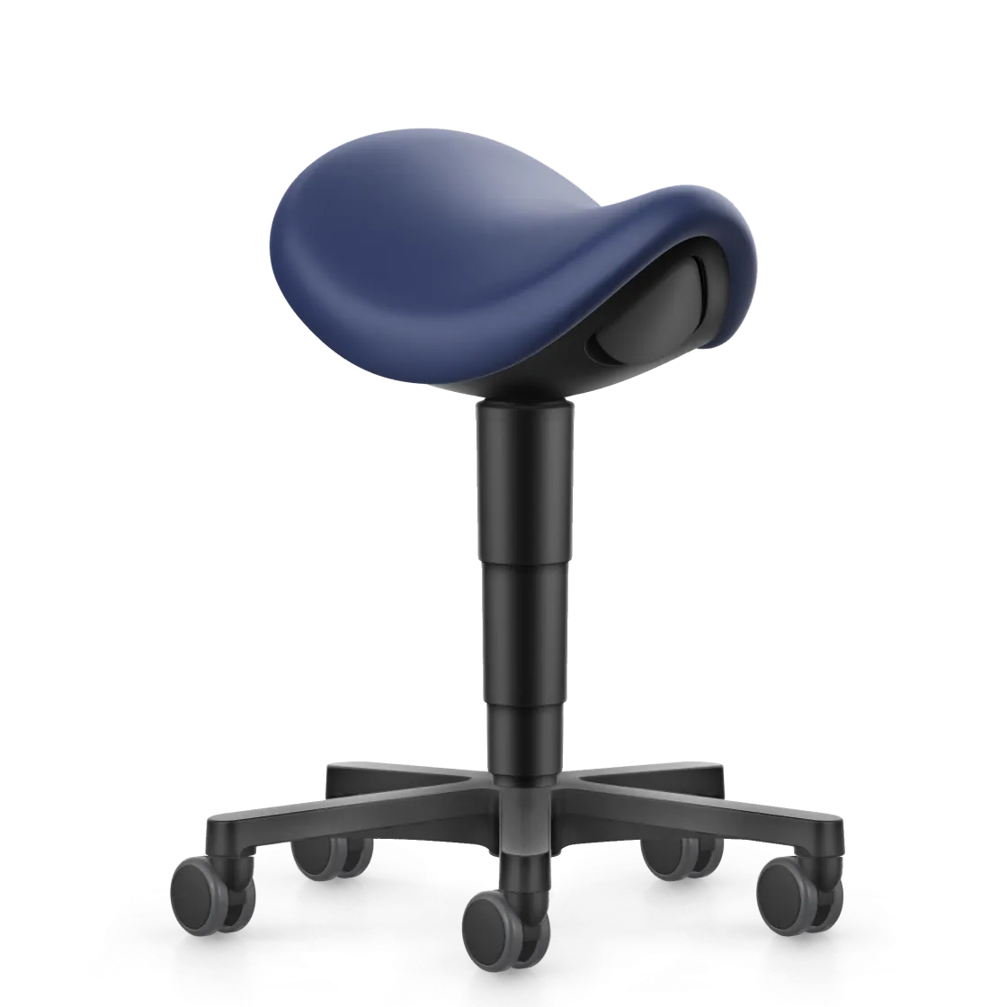 Taboret siodłowy do pracy stojącej Saddle Stool Bimos