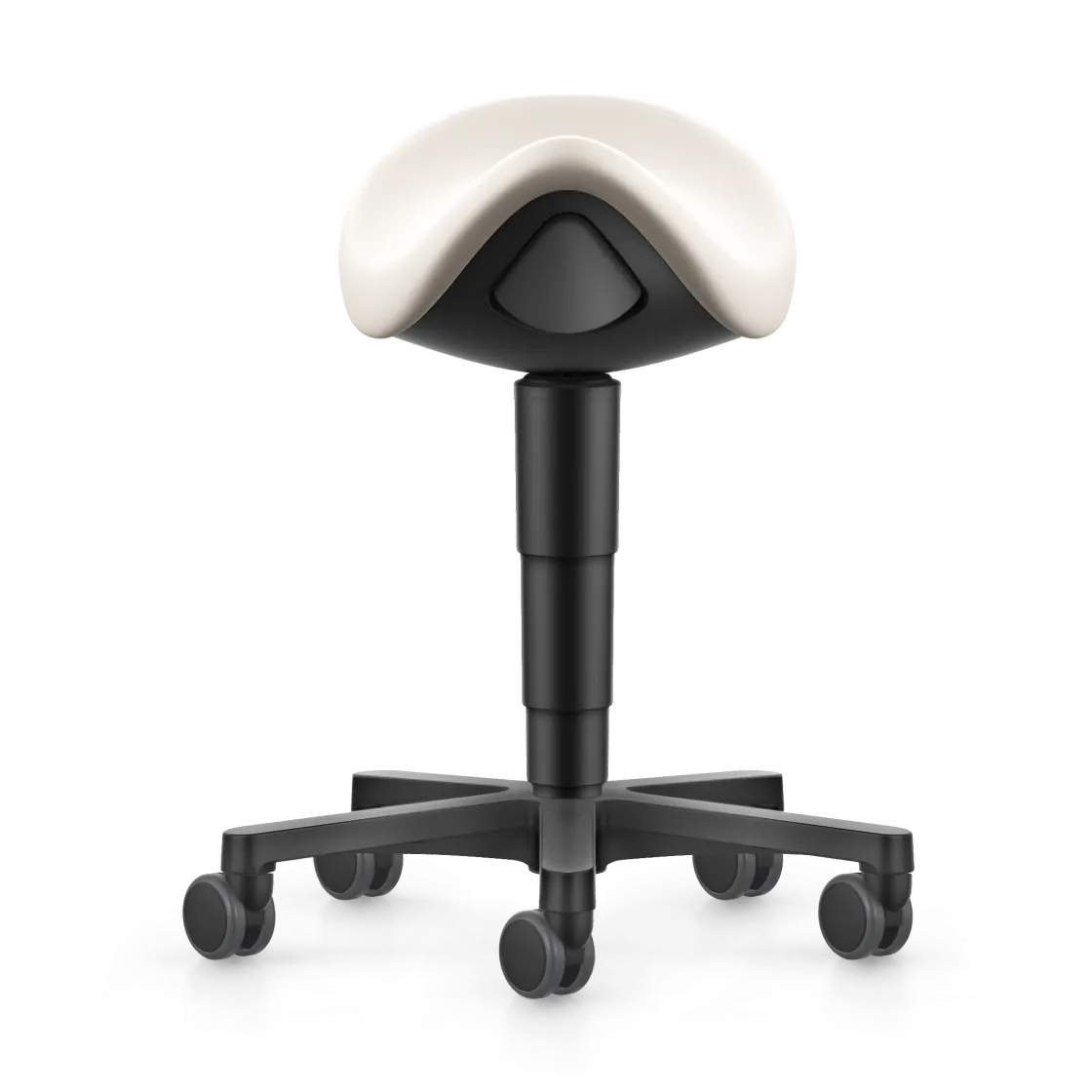 Taboret siodłowy do pracy stojącej Saddle Stool Bimos