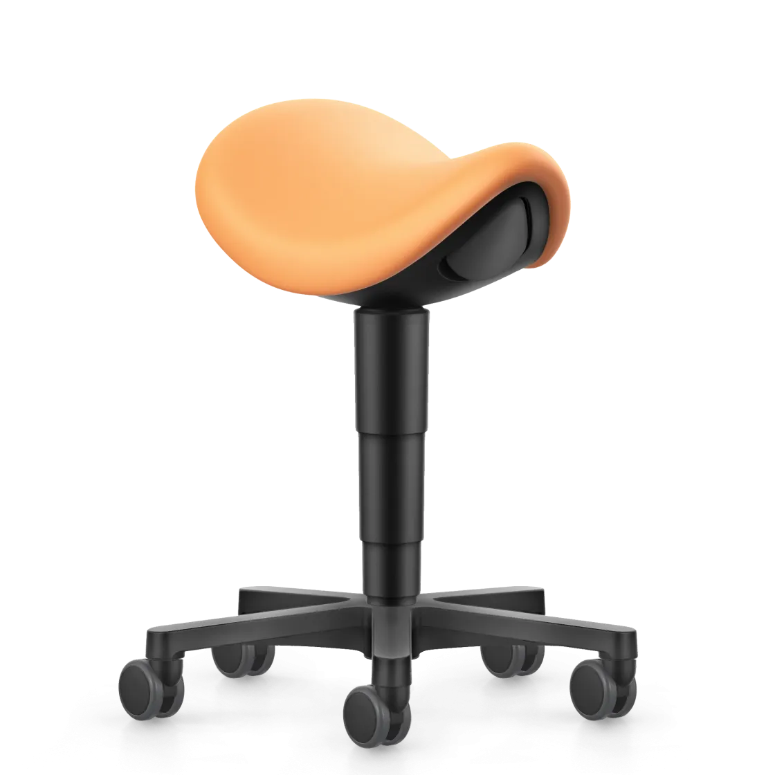 Taboret siodłowy do pracy stojącej Saddle Stool Bimos