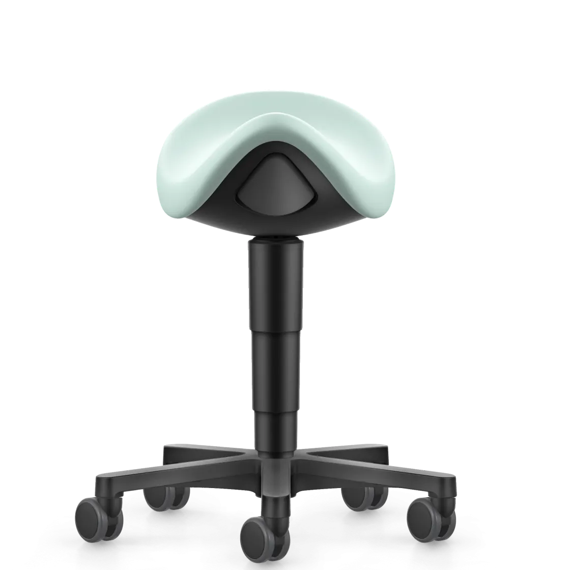 Taboret siodłowy do pracy stojącej Saddle Stool Bimos