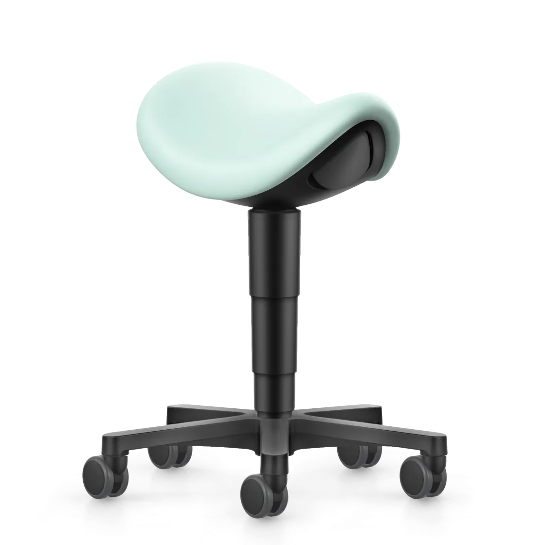 Taboret siodłowy do pracy stojącej Saddle Stool Bimos