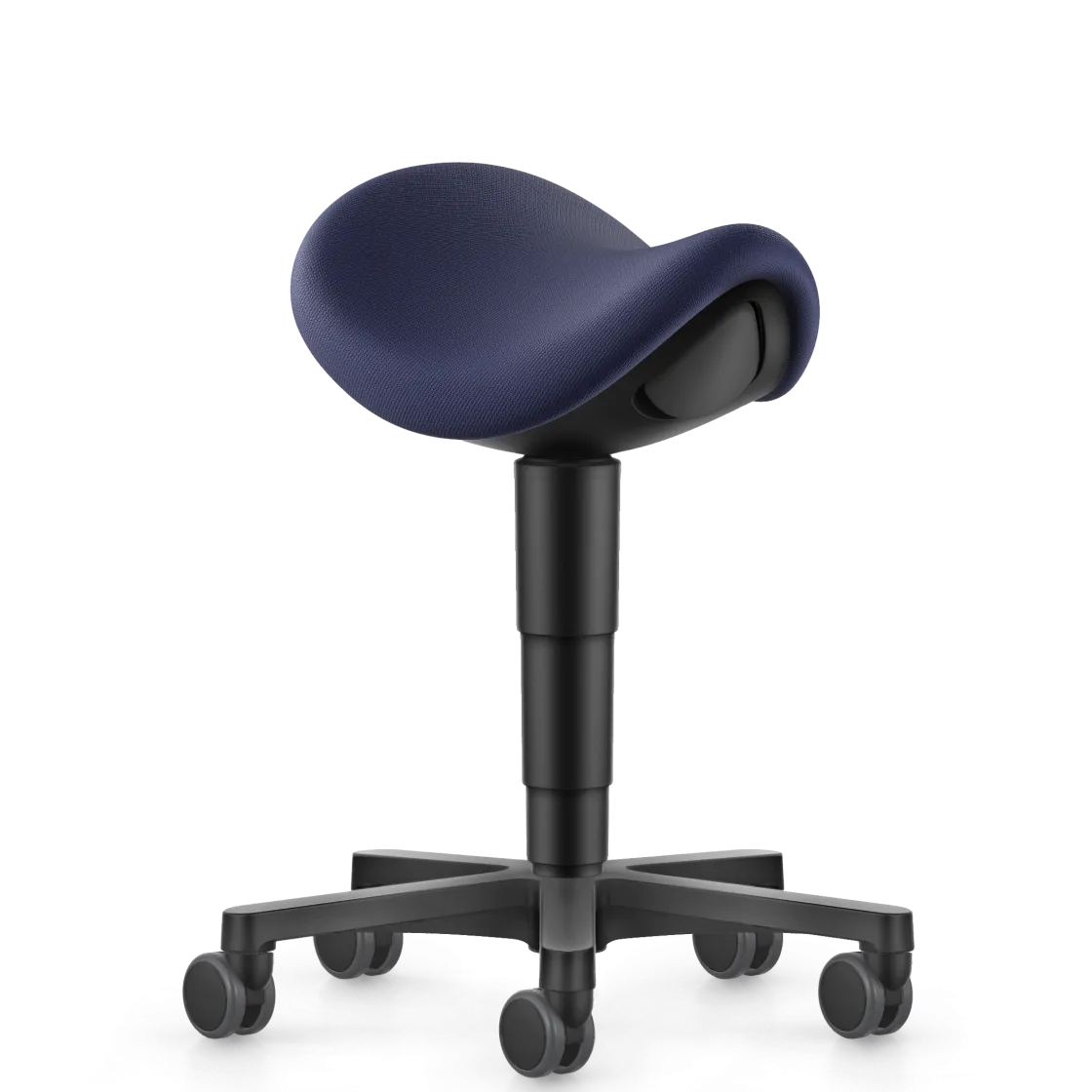 Taboret siodłowy do pracy stojącej Saddle Stool Bimos