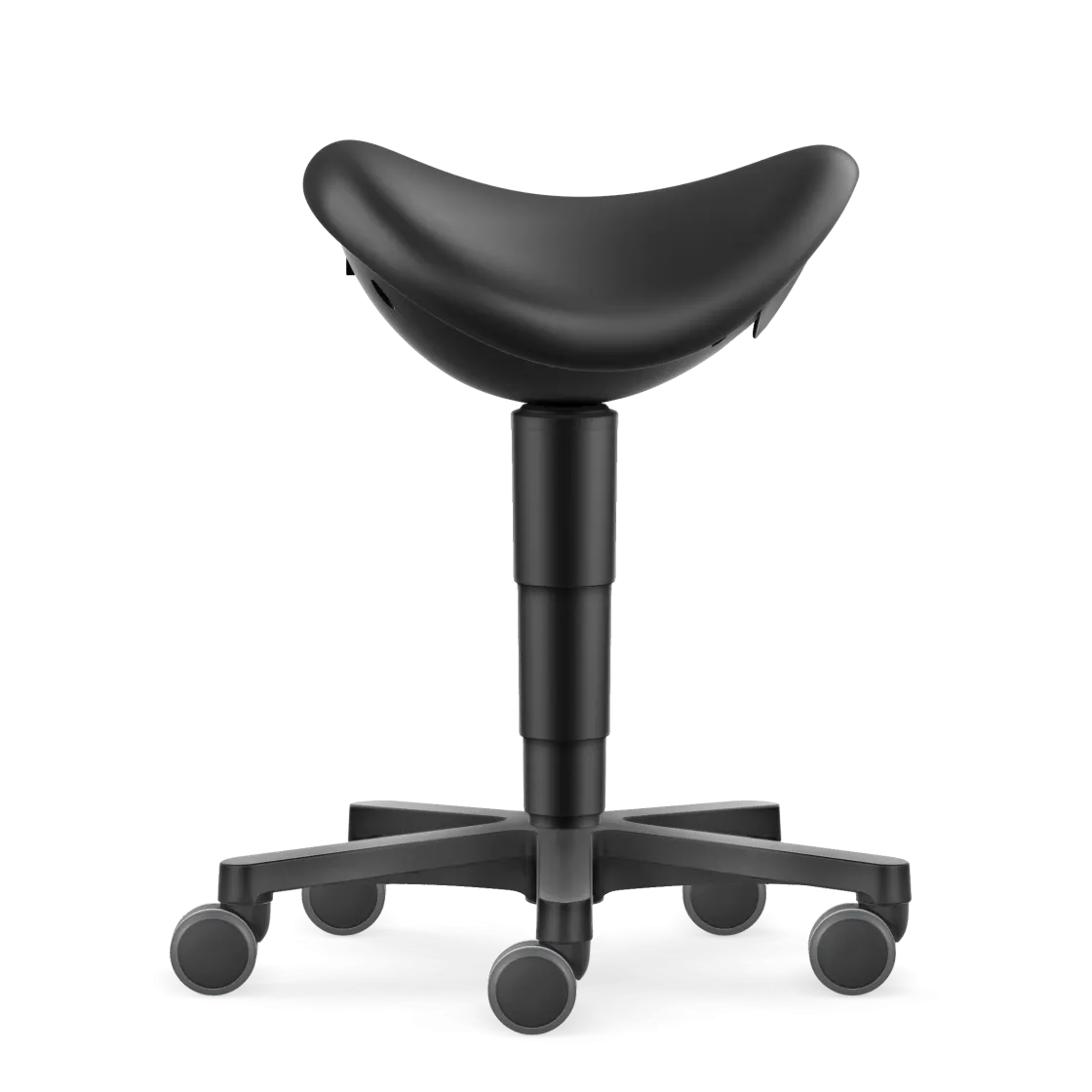 Taboret siodłowy do pracy stojącej Saddle Stool Bimos